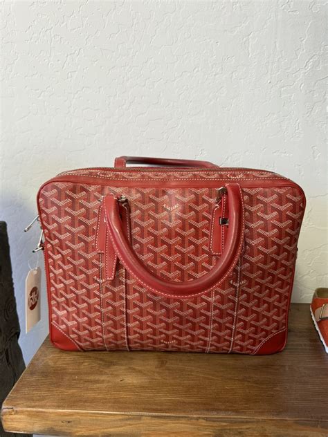 goyard goyard diplomat briefcase business bag date code|are Goyard bags genuine.